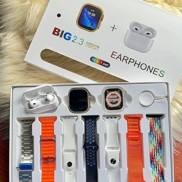 I20 Ultra Max Suit – 10-in-1 Smart Pack with AirPods