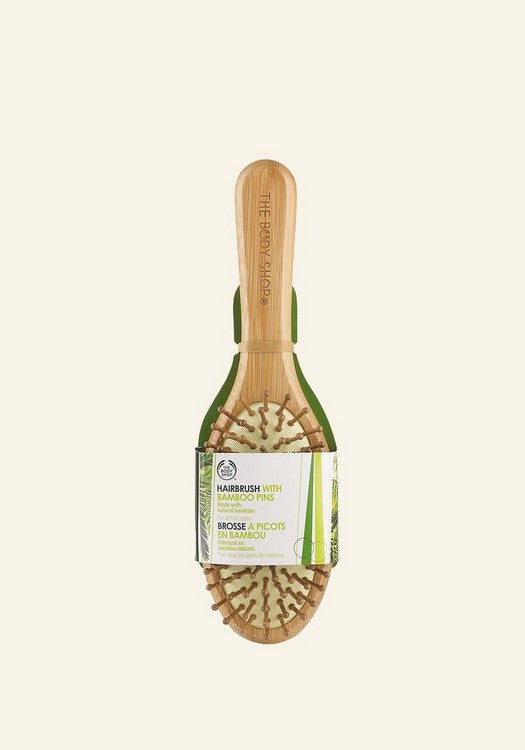 🌿 Oval Bamboo Pin Hairbrush🌿